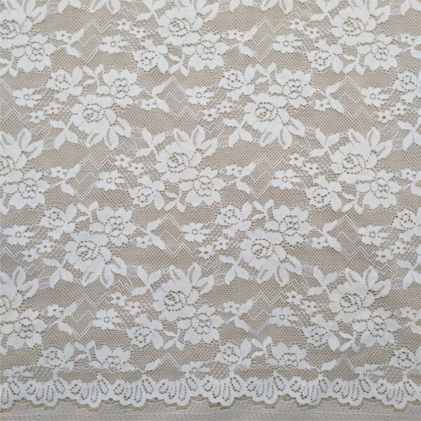 100% polyester lace fabric knitted for party weddings clothing