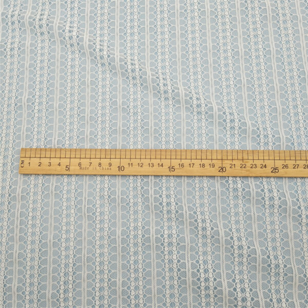 factory direct sales low price white nylon lace fabric with flower
