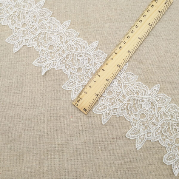 fancy style lace lace trim with embroidery accessory decorative product
