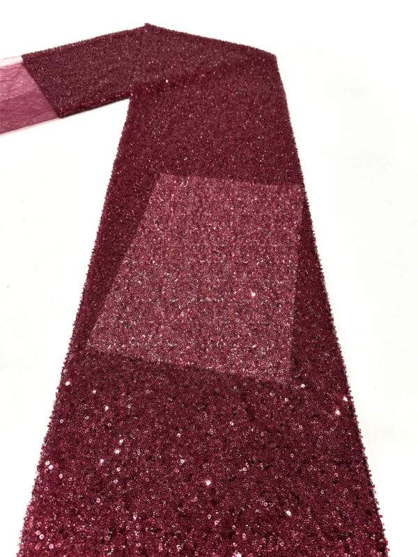 bead&tube bridal wedding dress beaded lace fabric embroidery sequin lace fabric (copy)