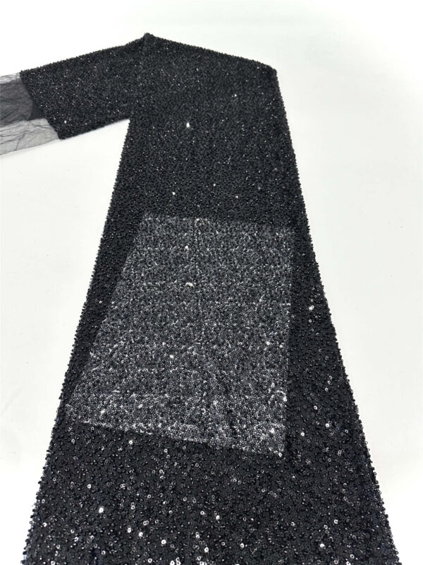 bead&tube bridal wedding dress beaded lace fabric embroidery sequin lace fabric (copy)