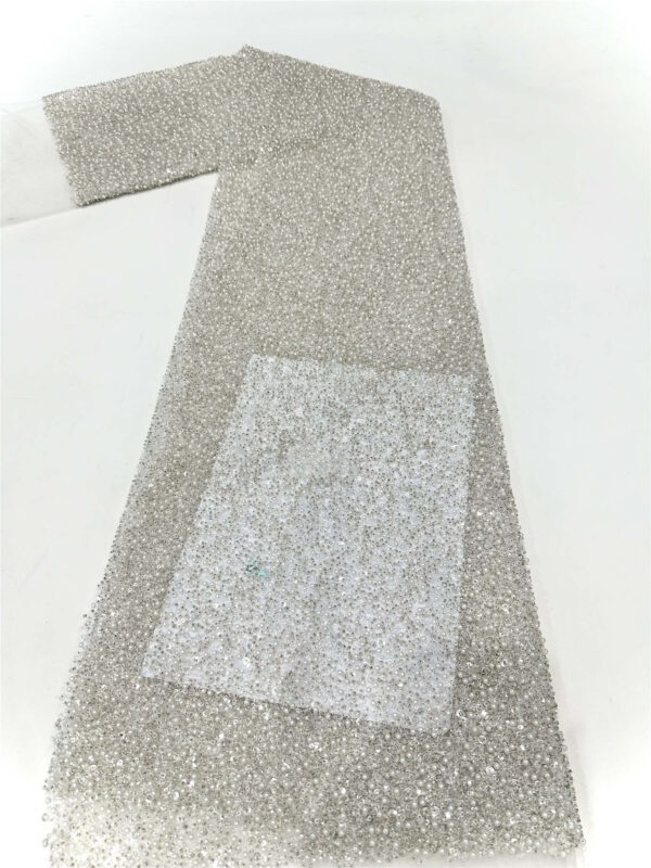 bead&tube bridal wedding dress beaded lace fabric embroidery sequin lace fabric