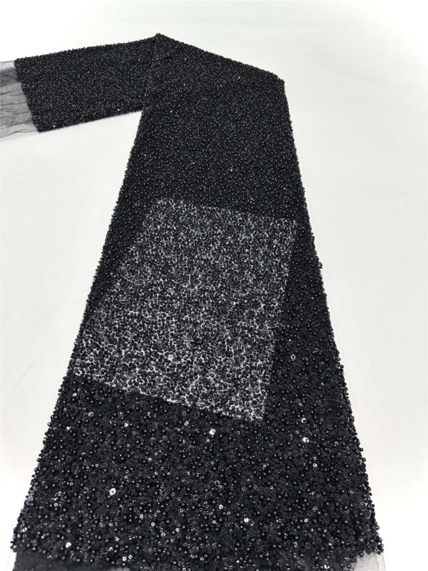 bead&tube bridal wedding dress beaded lace fabric embroidery sequin lace fabric