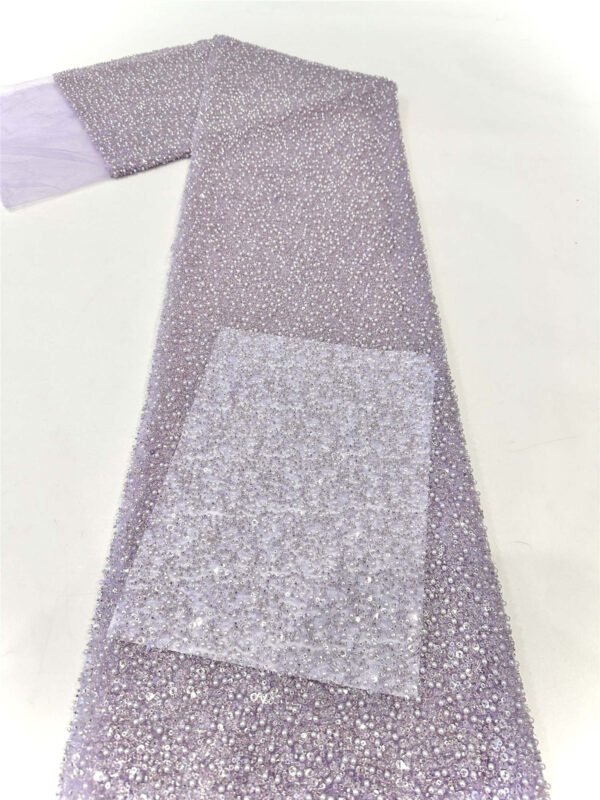 bead&tube bridal wedding dress beaded lace fabric embroidery sequin lace fabric
